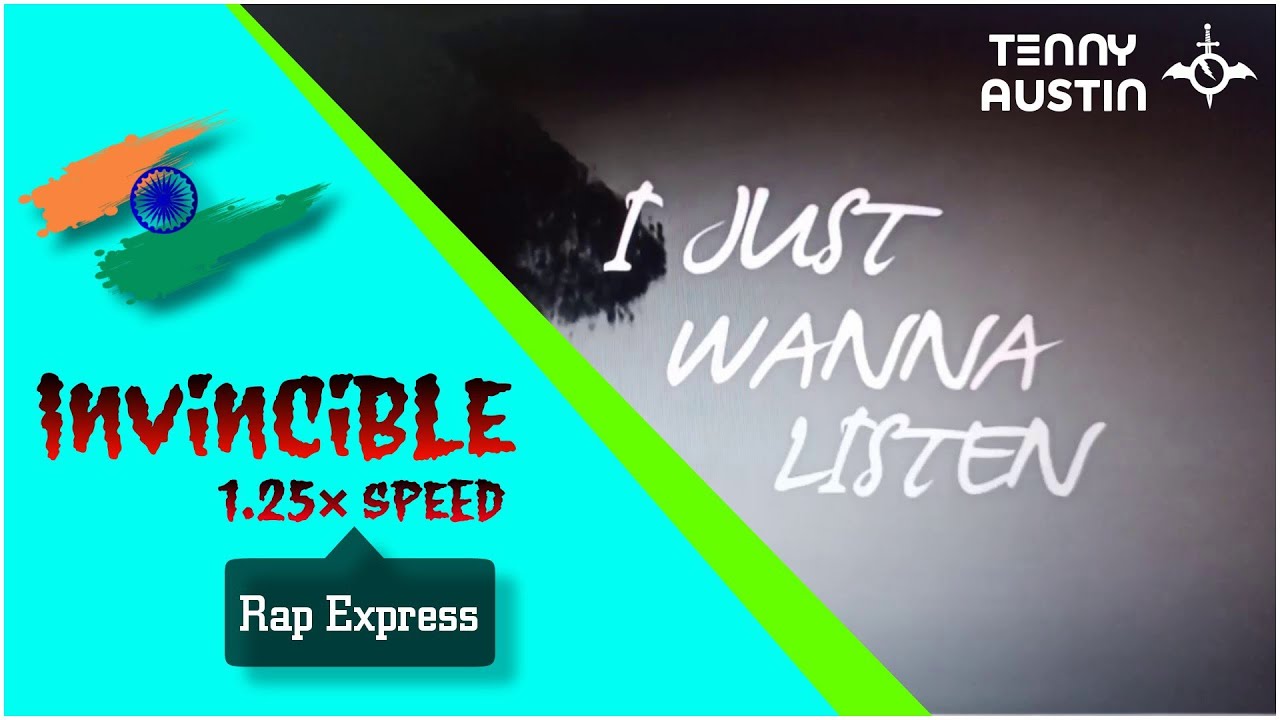 🇮🇳Indian rapping Invincible (1.25 &times; speed)