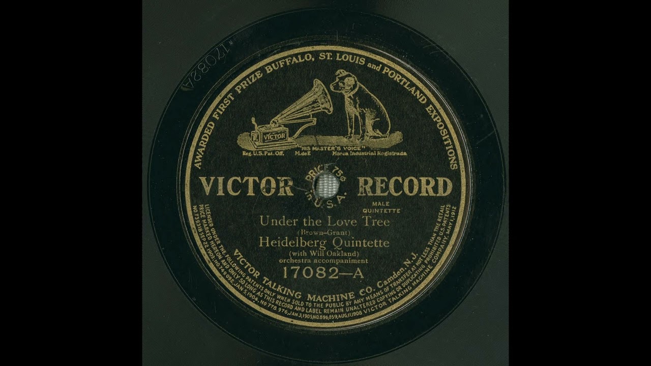 Heidelberg Quintette - Under the Love Tree (1912)
