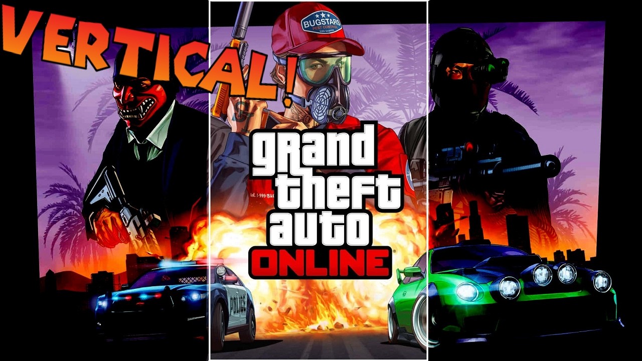 🔴[Vertical] GTA Online Live Stream #37 | GTA V Enhanced for PC