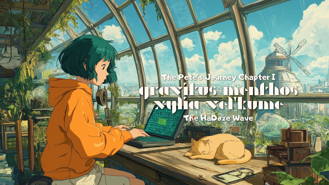 Bright Solarpunk Lofi Beats to Work / Study เพลงฟังสบายๆ ตอนทำงาน เพิ่มสมาธิ 🌿