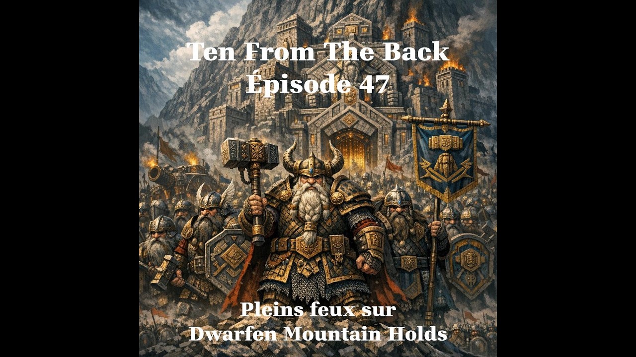 Ten From The Back - &Eacute;pisode 47 - Pleins feux sur : Dwarfen Mountain Holds!