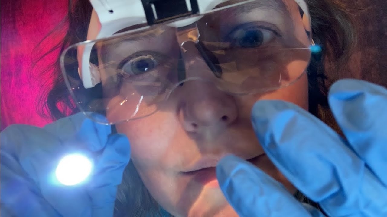 ASMR Français RP Dermato Examen et Soin Visage