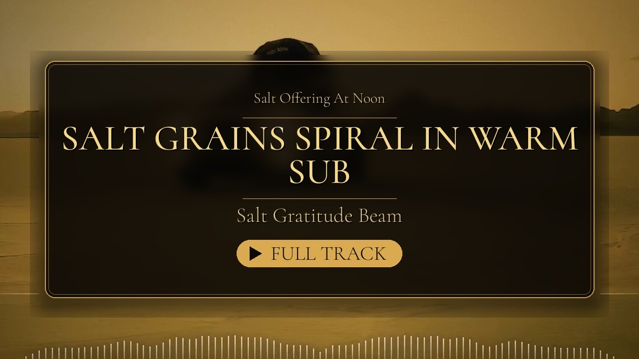 Cinematic Ambient to Study & Relax | Dr.DIO &laquo;Salt Gratitude Beam&raquo;