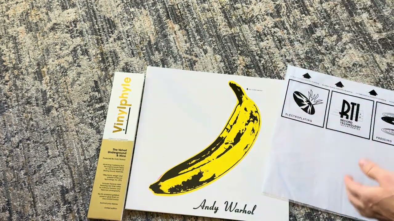 Vinylphile The Velvet Underground high Fidelity vinyl unboxing by Udiscover music. #vinyl #music 