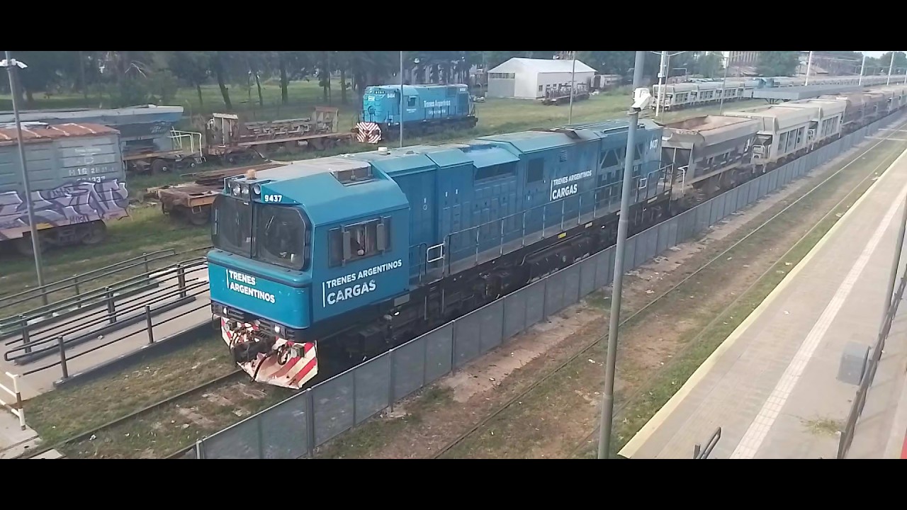 CDD5A1 9437 DE TRENES ARGENTINOS CARGAS LSM...!!!!