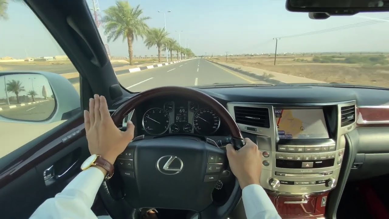 تجربة جيب لكزس LX570 سبورت 2015