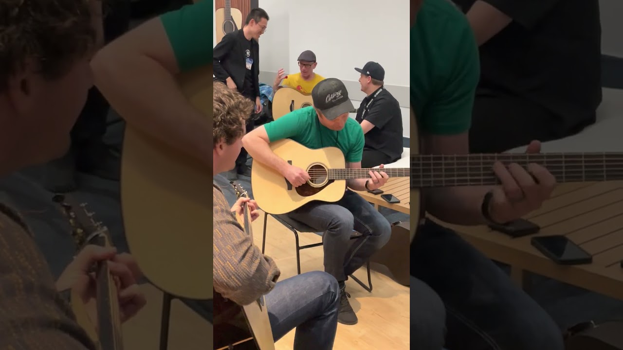 Bluegrass Giants Jam Yamaha&rsquo;s New FG9 Dreadnought