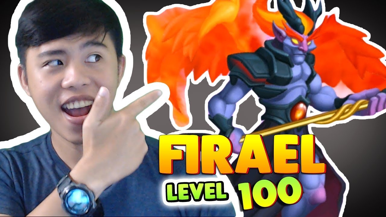 Monster Legends: FIRAEL level 1 to 100 and Combat Dungeon