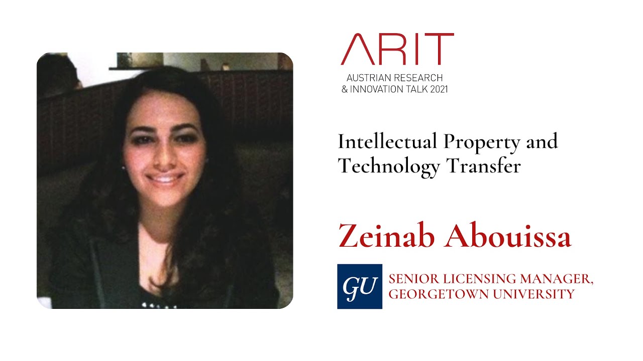 Intellectual Property and Technology Transfer &mdash; ARIT 2021