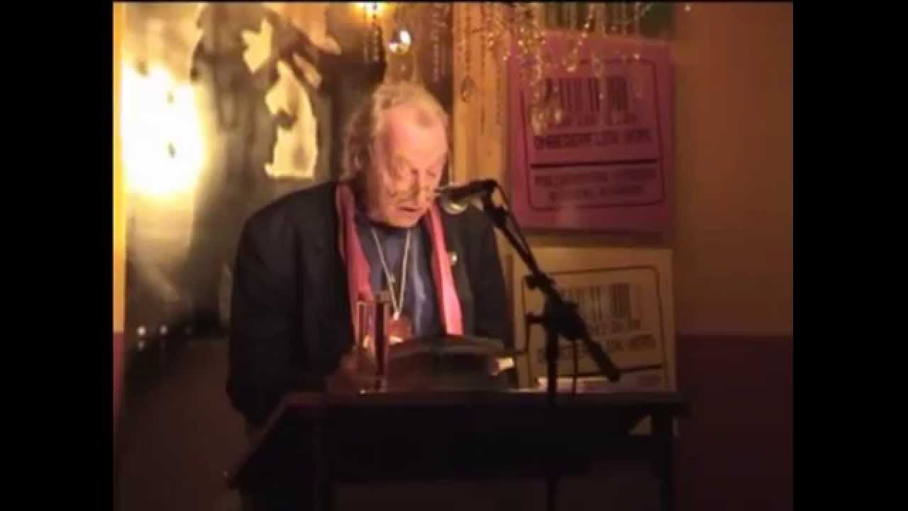 Simon Vinkenoog tijdens Poëziefestival Onbederf'lijk Vers 2003