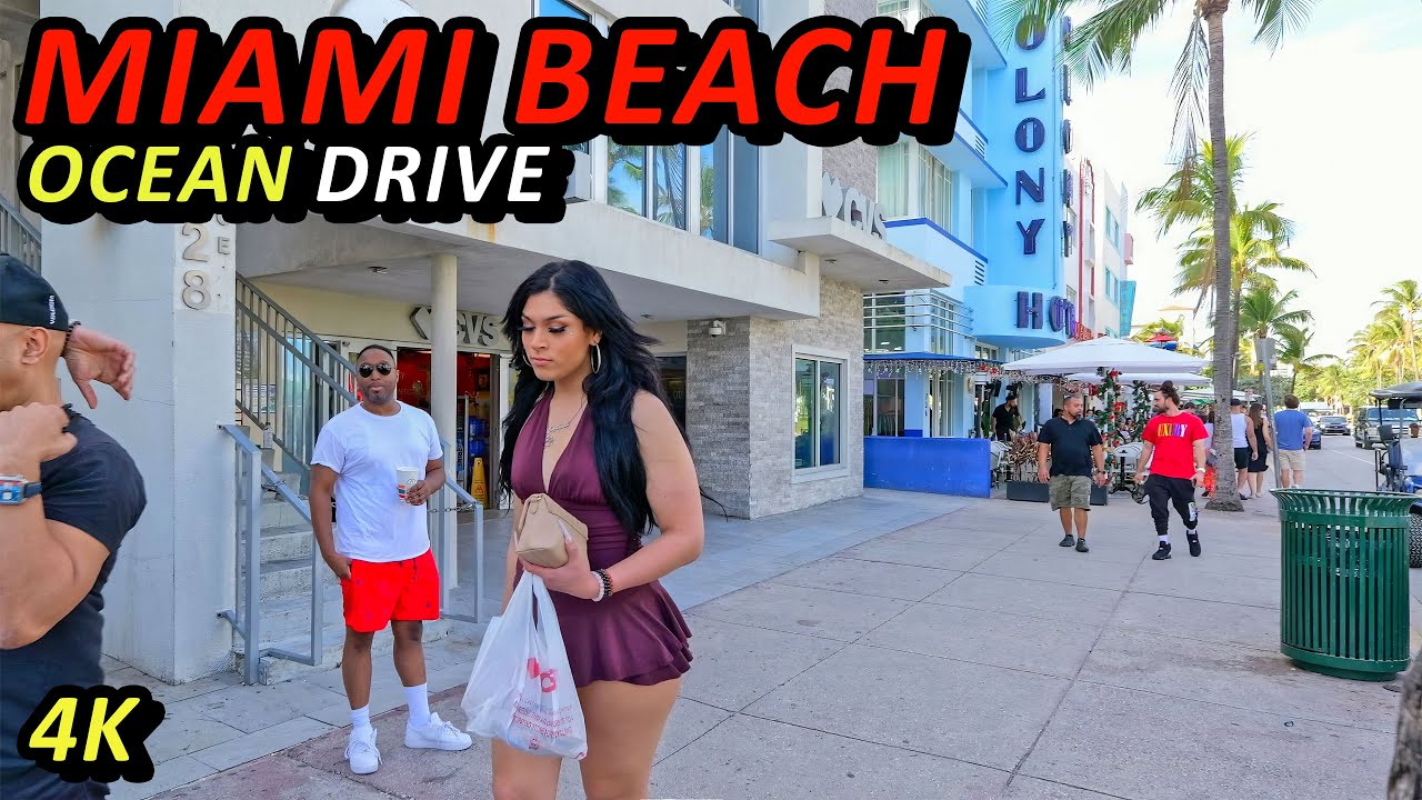 Miami Beach - Ocean Drive Walking Tour
