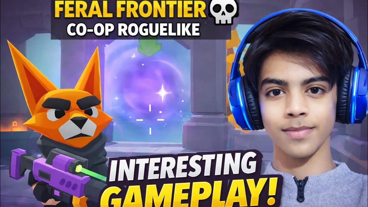 “Feral Frontier Co-Op Roguelike 💀 Can We Survive This Run?” 🤩 #FeralFrontier #Roguelike #gameplay
