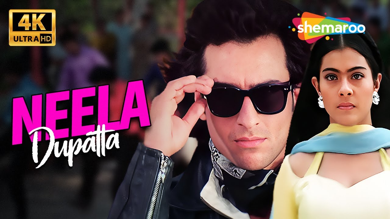 Neela Dupatta Peela Suit – Full Song (4K Remastered) | Hameshaa | 90s Bollywood Romantic Song
