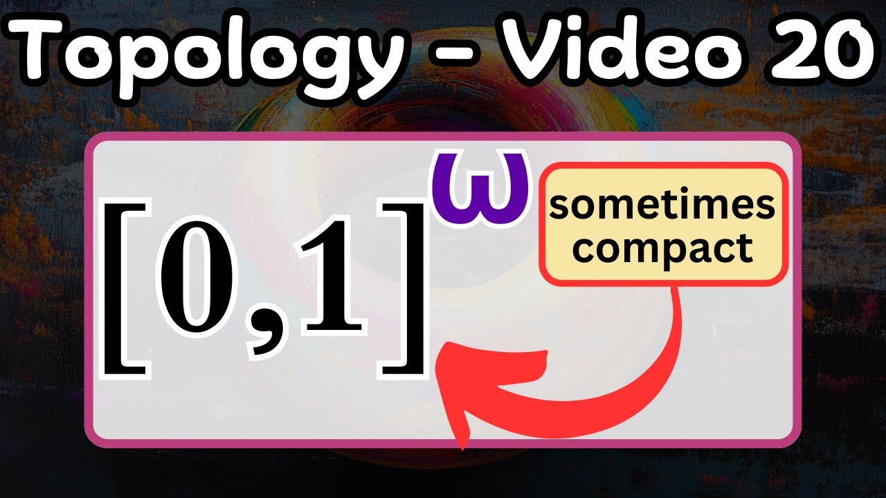 compactness and infinite products -- Topology Video 20