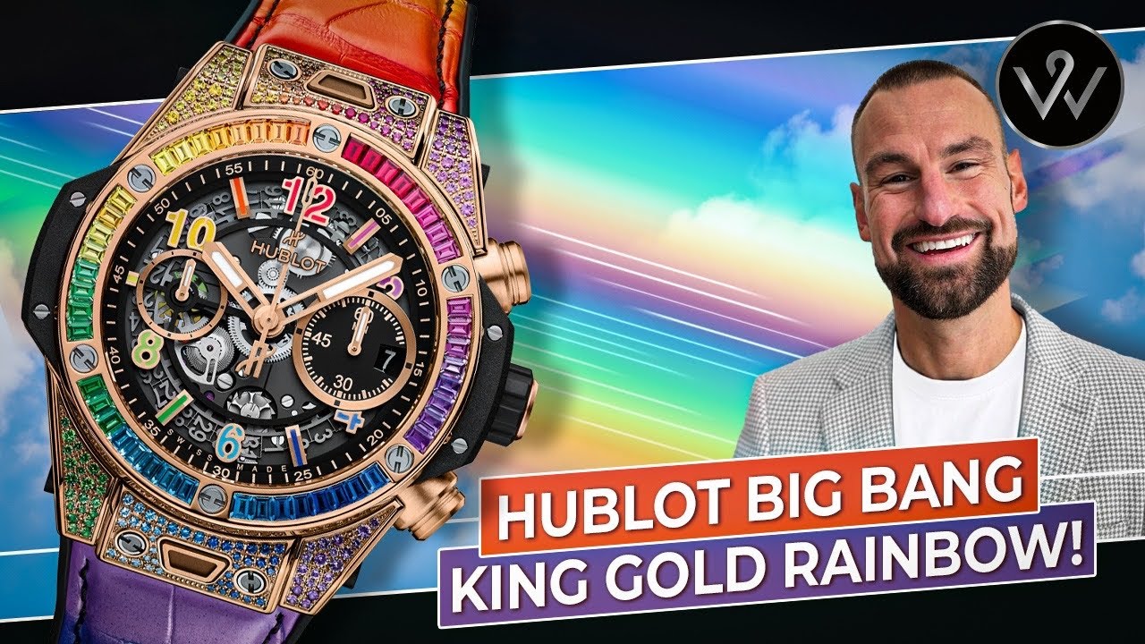 IS THIS THE BEST VALUE RAINBOW? Hublot Big Bang King Unico King Gold Rainbow 421.OX.1118.LR.0999