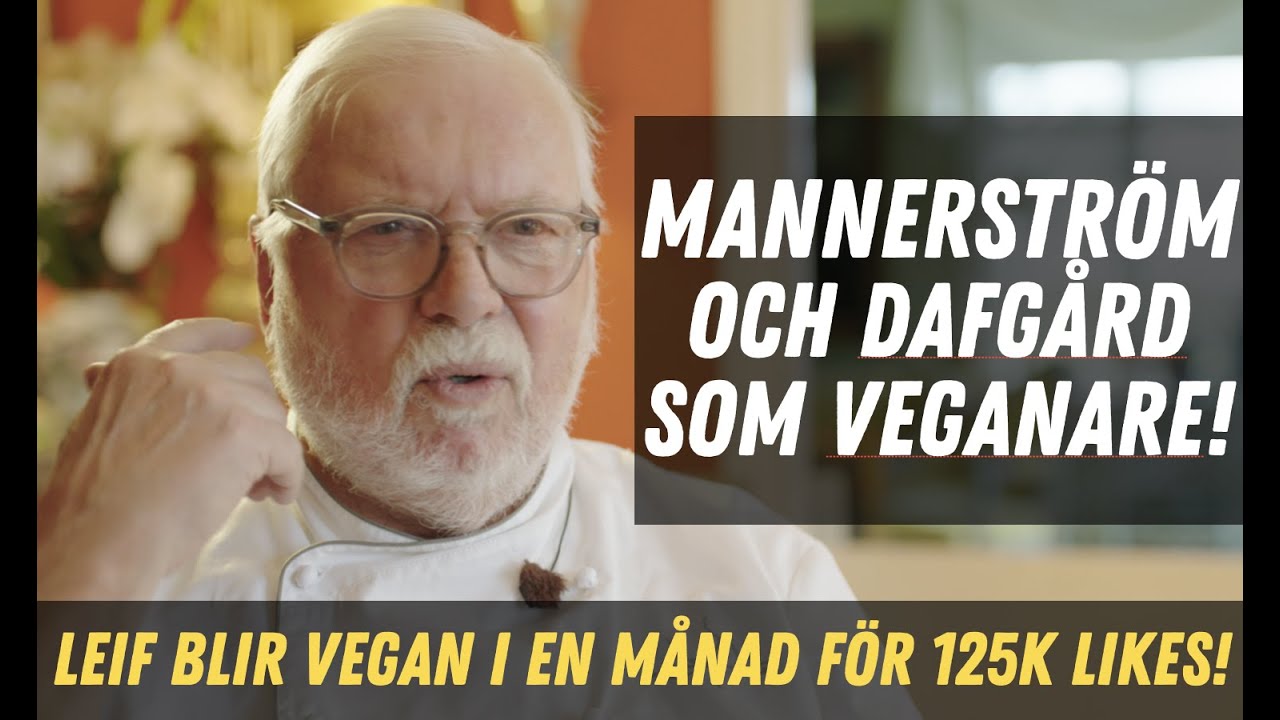 Mannerström och Dafgård som VEGANARE