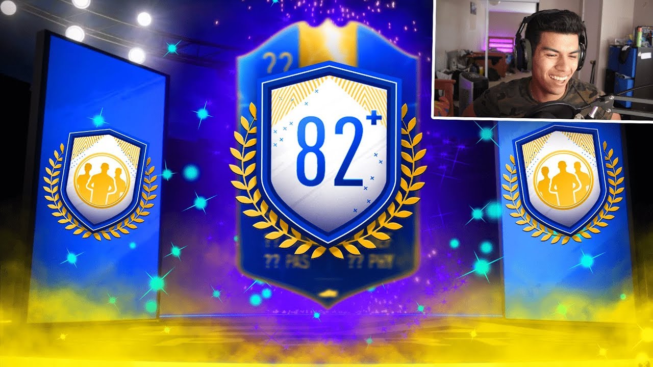 WOW! HUGE 20x PLAYER PICKS & 82+ UPGRADE PACKS! #FIFA19 Ultimate TOTS Upgrade Packs SBC