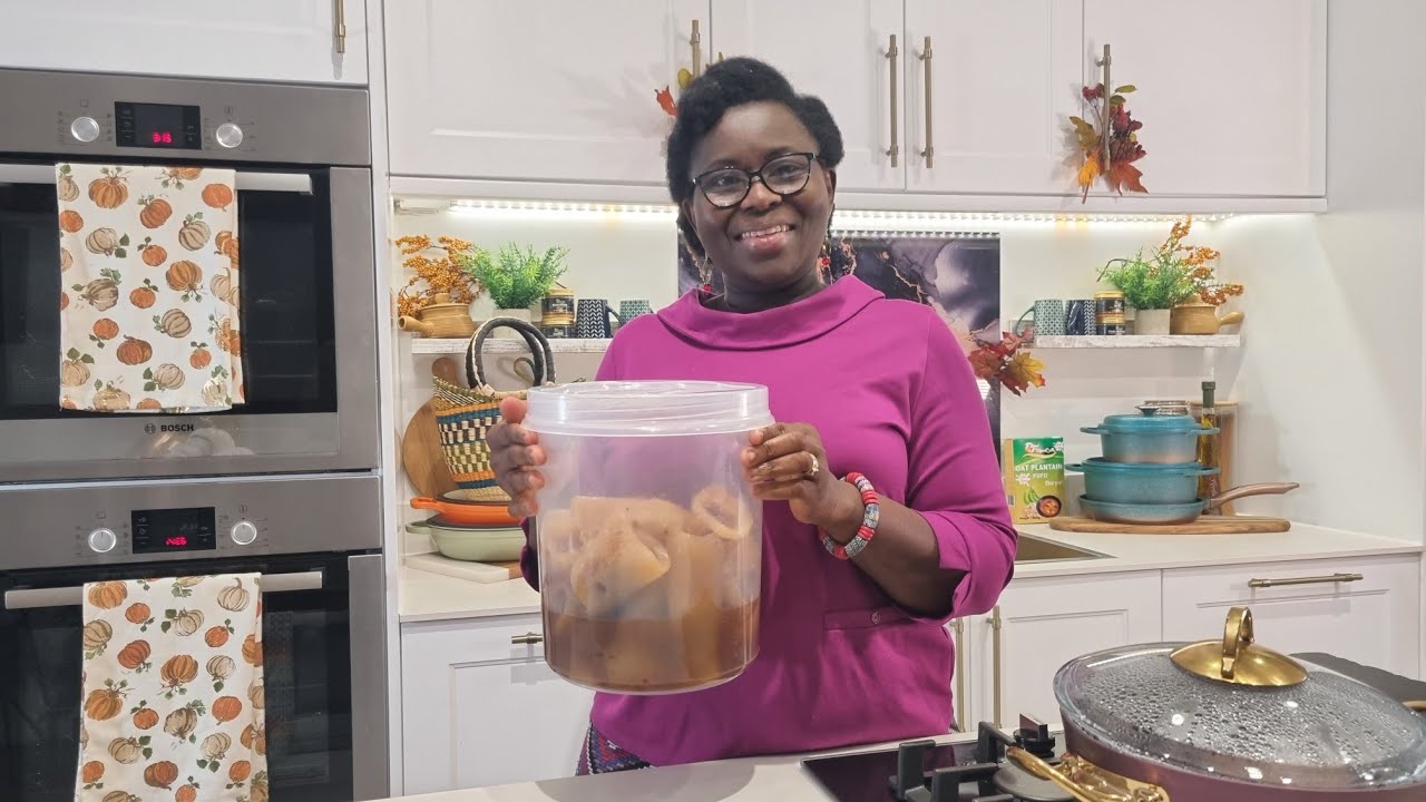 Revealing the Wele after 3 days | kpomo | cow skin and how to clean and preserve it