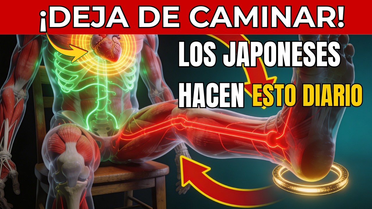 ¿PIERNAS Pesadas o PRESIÓN Alta? Activa tu “SEGUNDO CORAZÓN” (60+)
