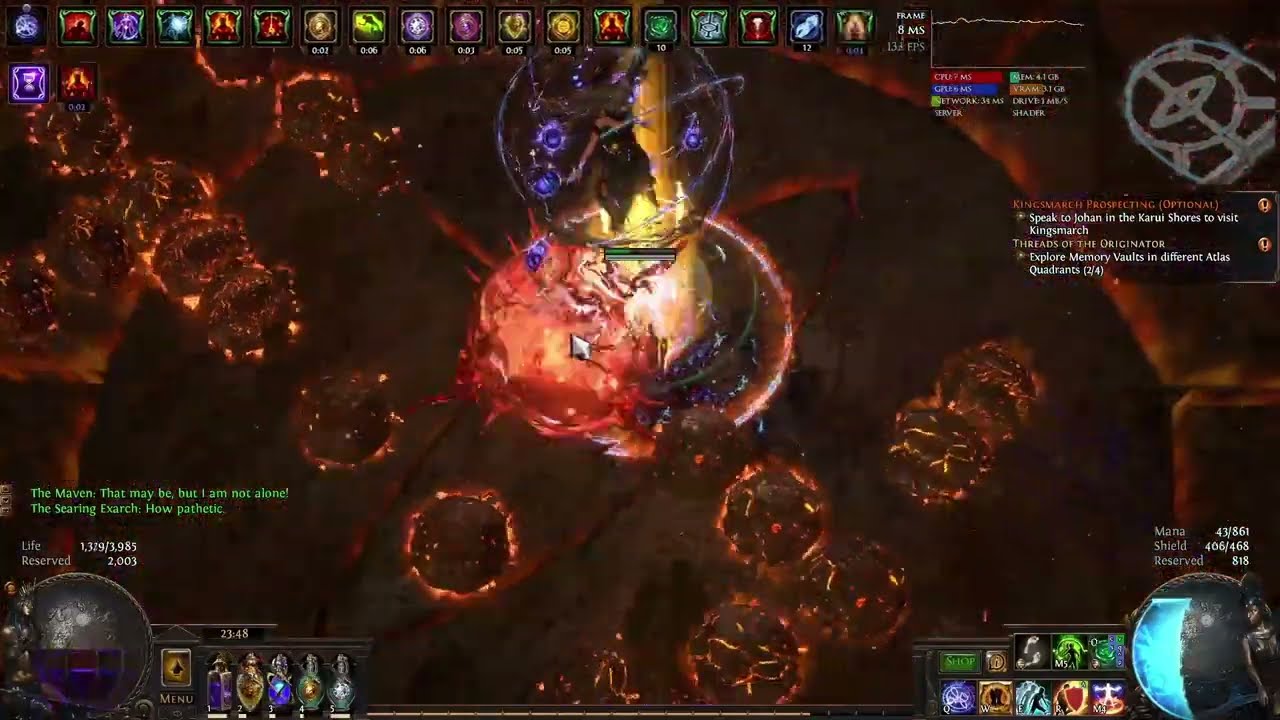 [POE 3.28] Minion Pact Blade Vortex Pathfinder (Uber exarch)