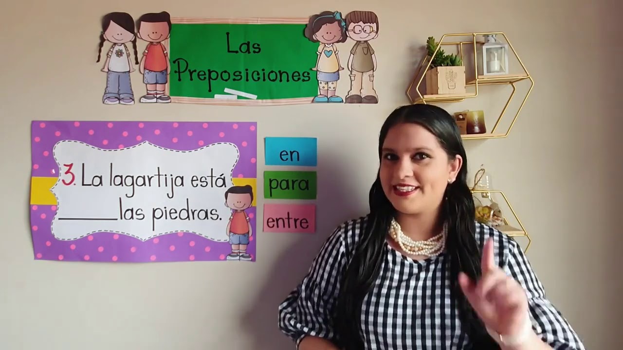 Las preposiciones – Segundo y Tercer Grado - Español