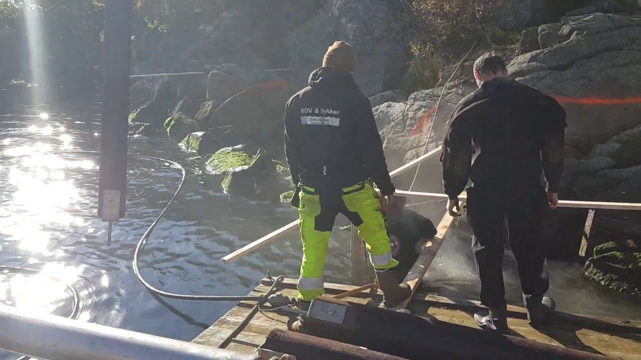 Brygge fundamentering