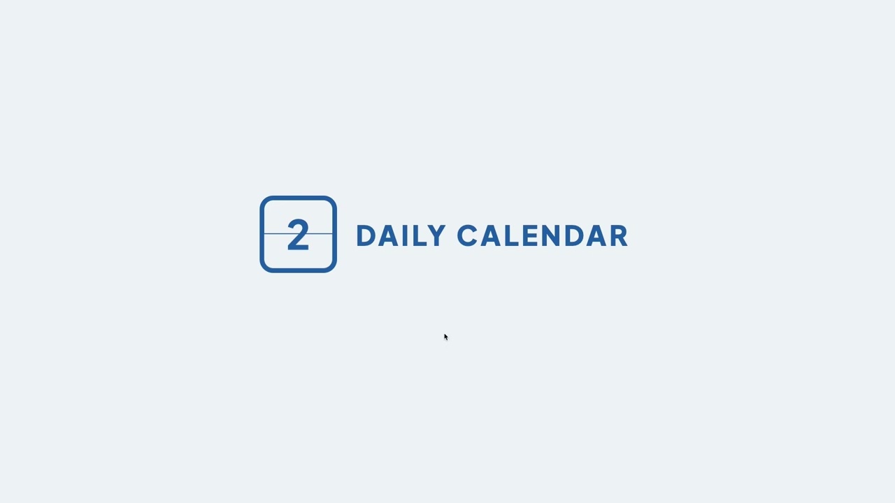 Calendar basics