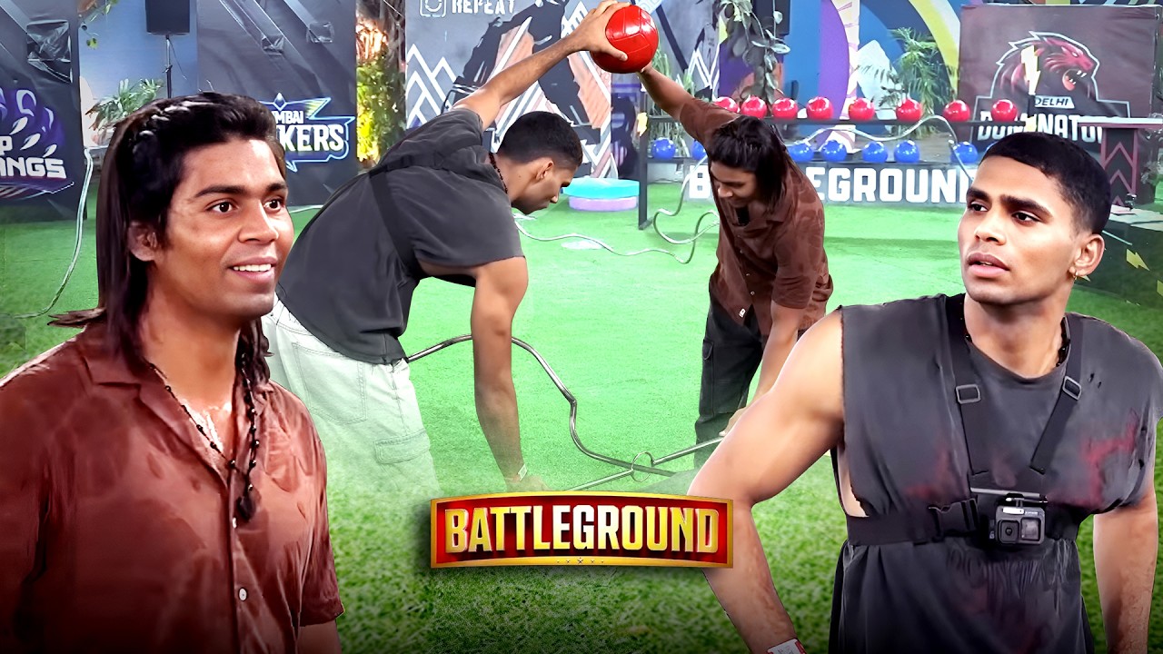 Raja और Shiva ने किया एकसाथ Task | Battleground Show | Rajat Dalal | Neeraj Goyat | Rubina Dilaik