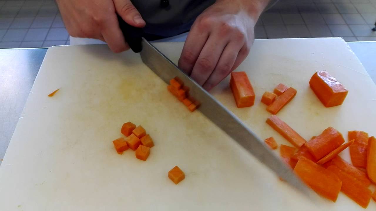 Udskæring af grøntsager