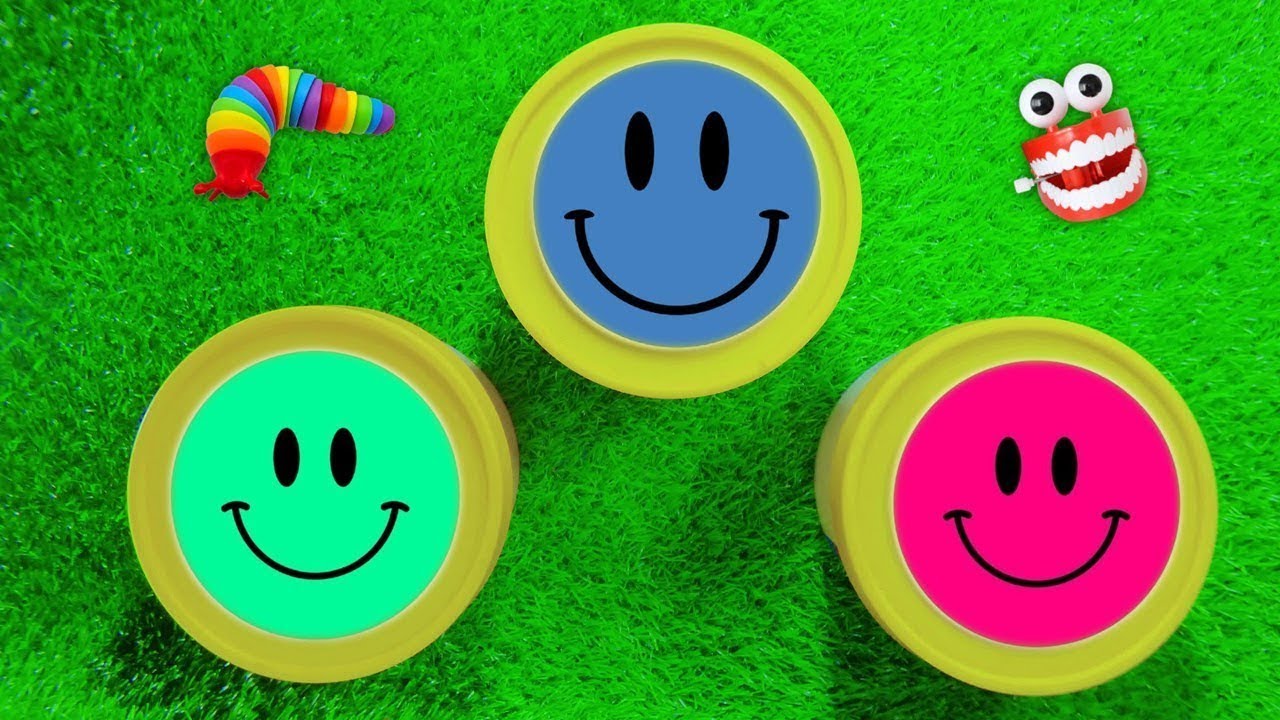 Satisfying Video | Unpacking and Mixing Rainbow Candy in SMILE  Boxes ASMR..