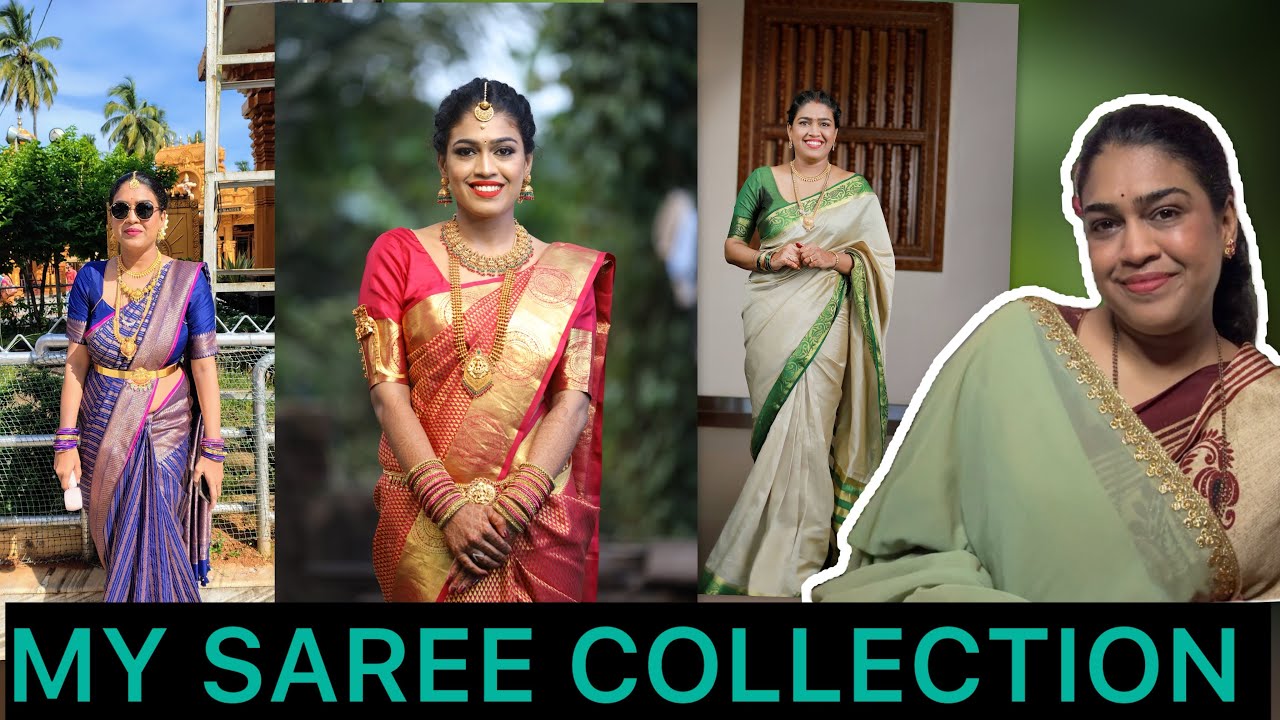 ನನ್ನ favorite saree collection | ನನ್ನ ಸೀರೆ collection #kannadavlog #saree #saree collection