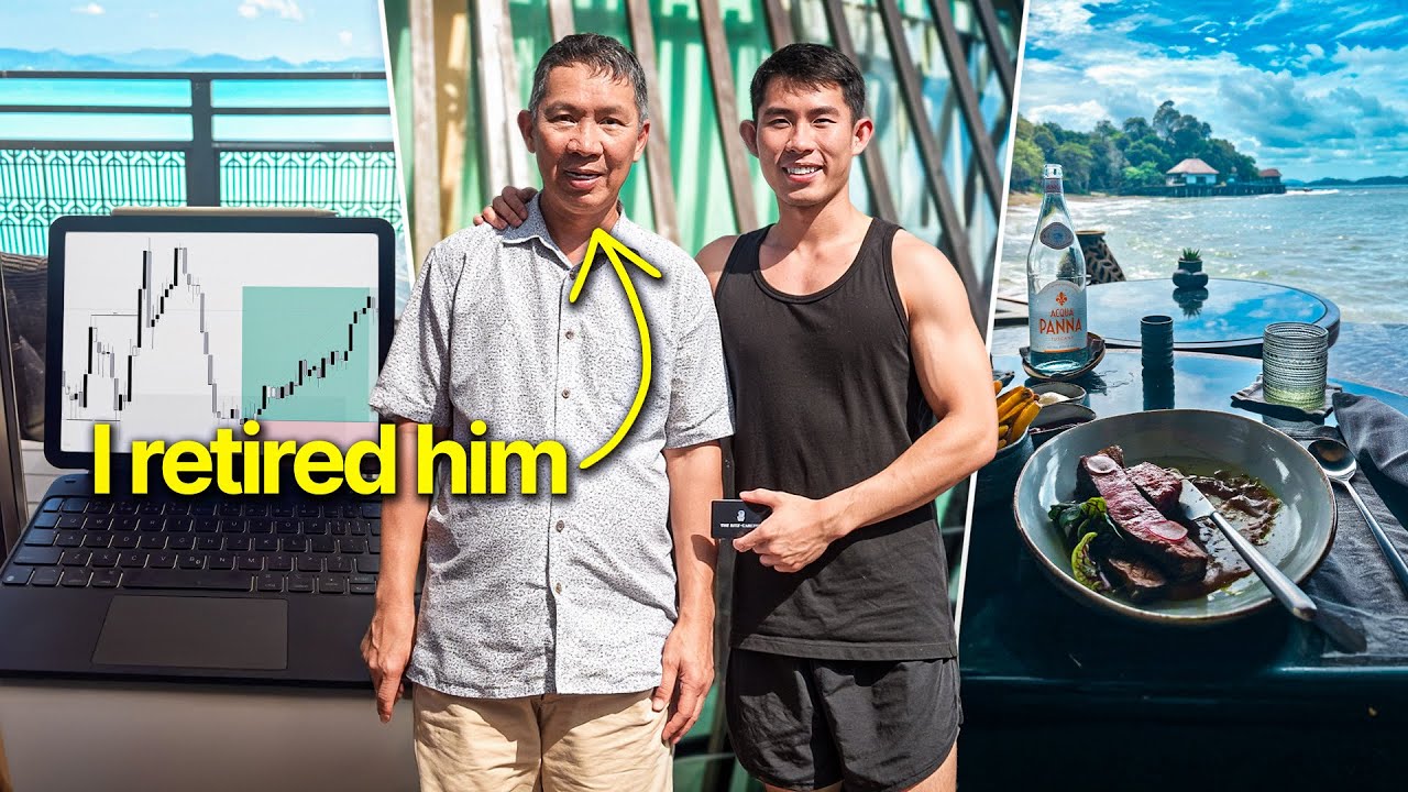 I brought my dad on my solo trading retreat…(Part 1)