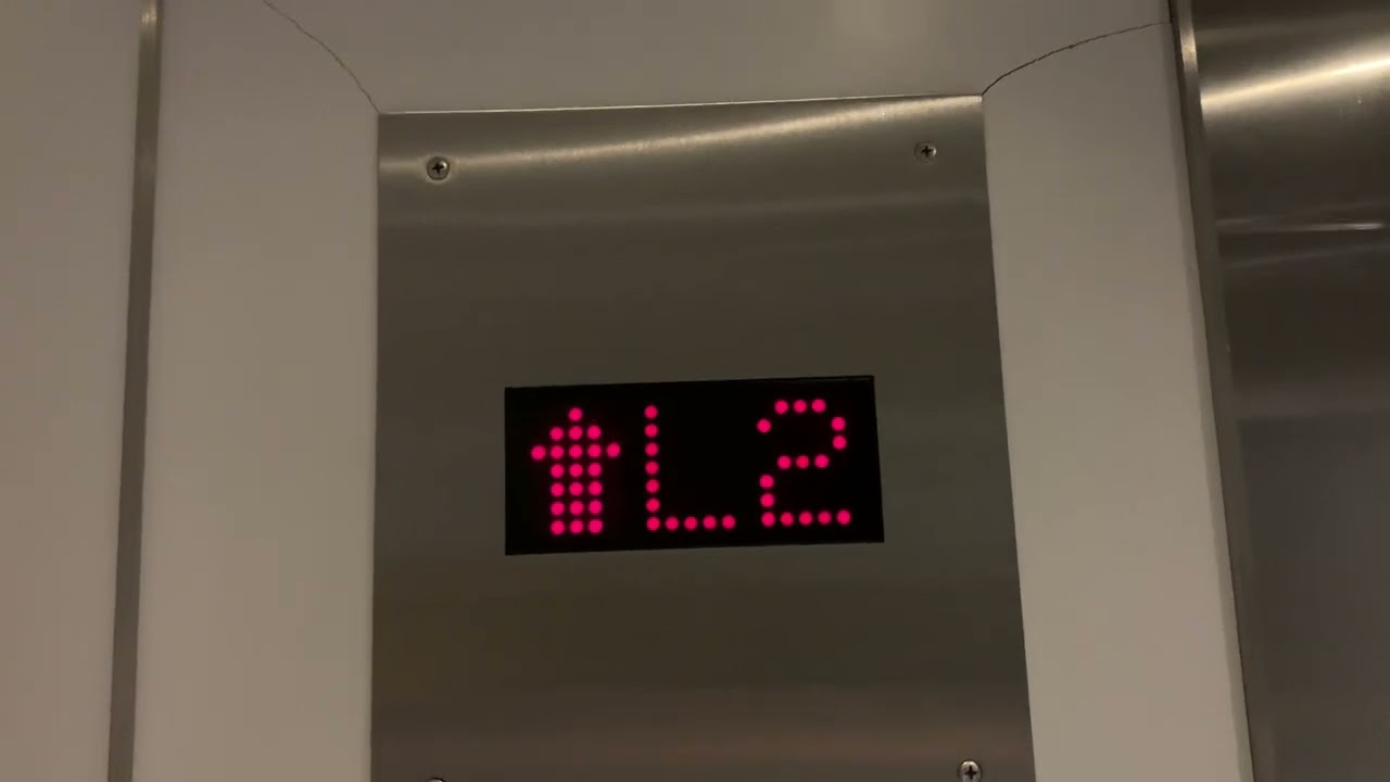 Schindler HIGH Draulic Elevator (to D & E Parking) at Natick Mall, Natick MA
