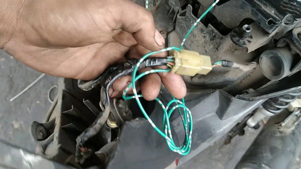 pasang alarm sistem V12 di motor REVO