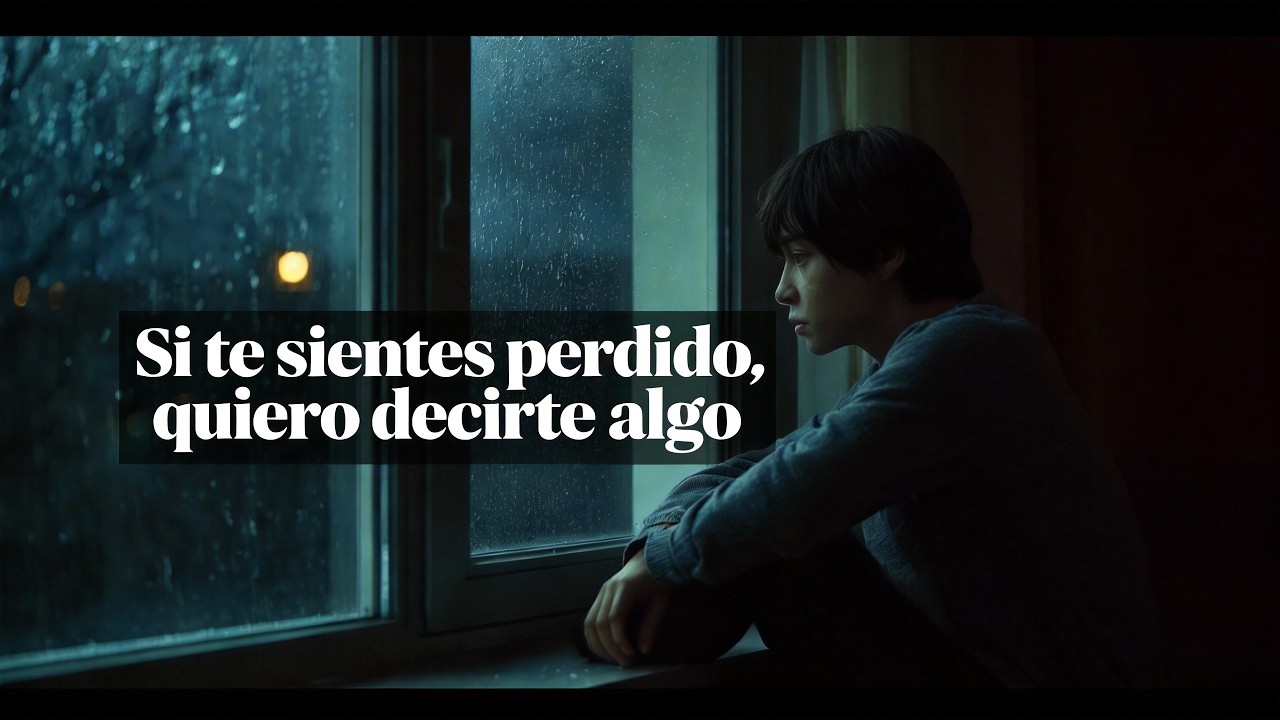 Si te sientes perdido, quiero decirte algo