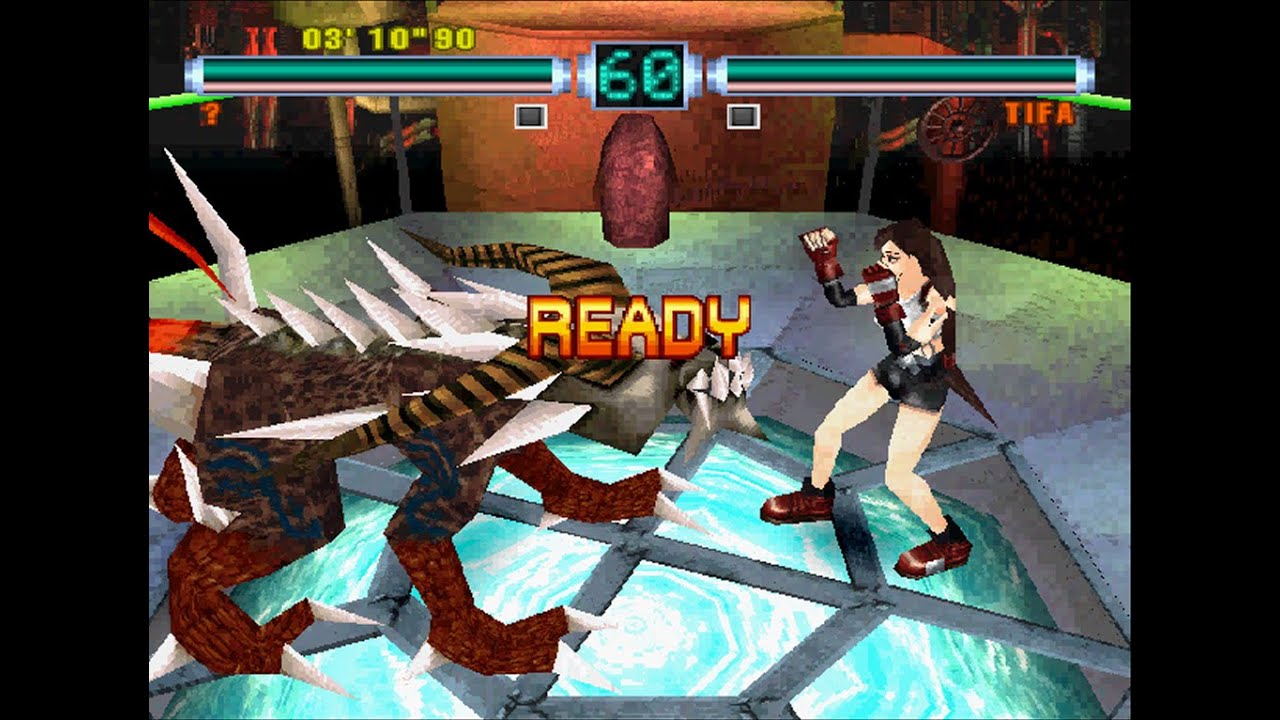 Ehrgeiz [PS1] - play as Red Scorpion / ? (credits boss)