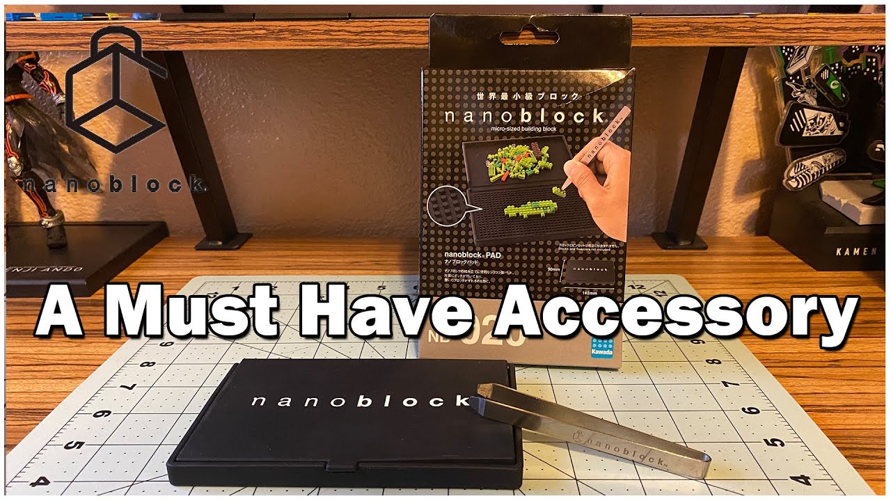 A Must Have For Nanoblock Fans! - Nanoblock Pad Review