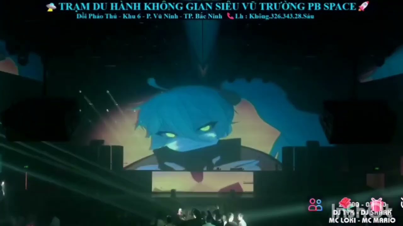 Sexy DJ LInh Japan  live tại pb Space BN 6-1-26