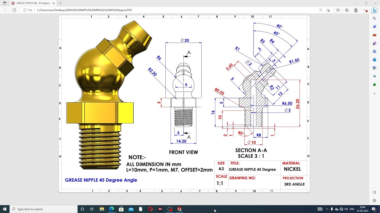 SOLIDWORKS PRACTICE FOR BEGINNER STUDENTS-40