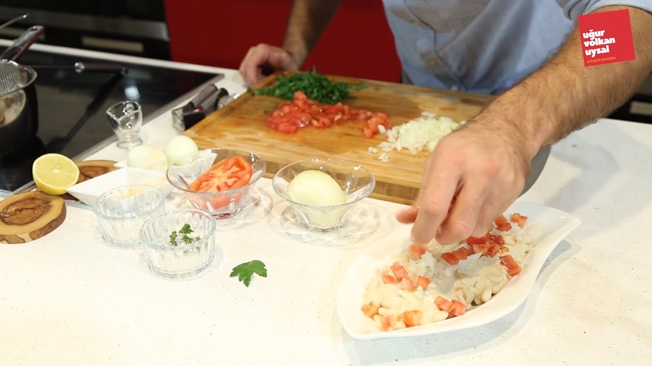 Antalya Usulü Tahinli Piyaz Nasıl Yapılır? (Yemek Tarifleri)