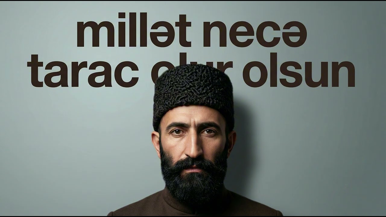 Millət necə tarac olur oslun?! - Mirzə Ələkbər Sabir ( Mystical Sufi style ) #music #sabir