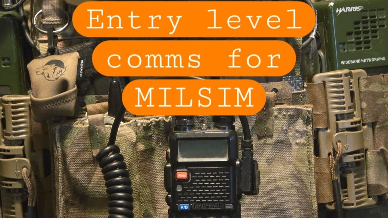 Building a basic COMMs setup for MILSIM