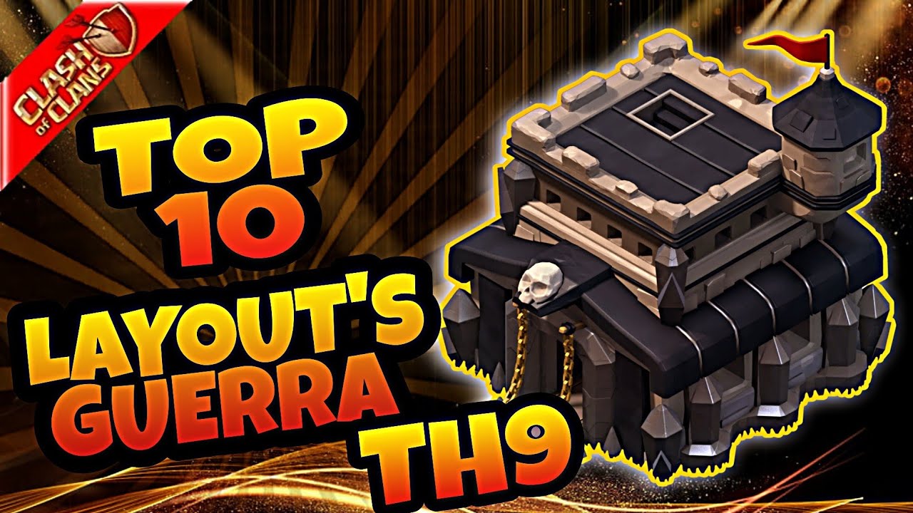 Layouts cv9 guerra com link top10 2021 / Top10 War Base Th9 + link |CLASH OF CLANS