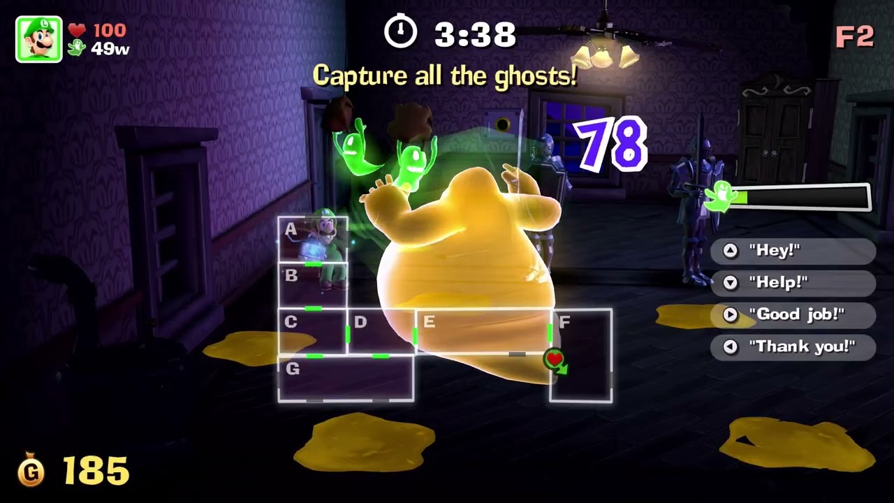 Luigi's Mansion 2HD SS Speedrun: 5F Surprise Hard WR