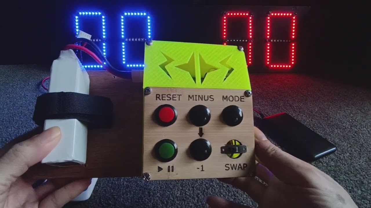 Portable Wireless Scoreboard System
