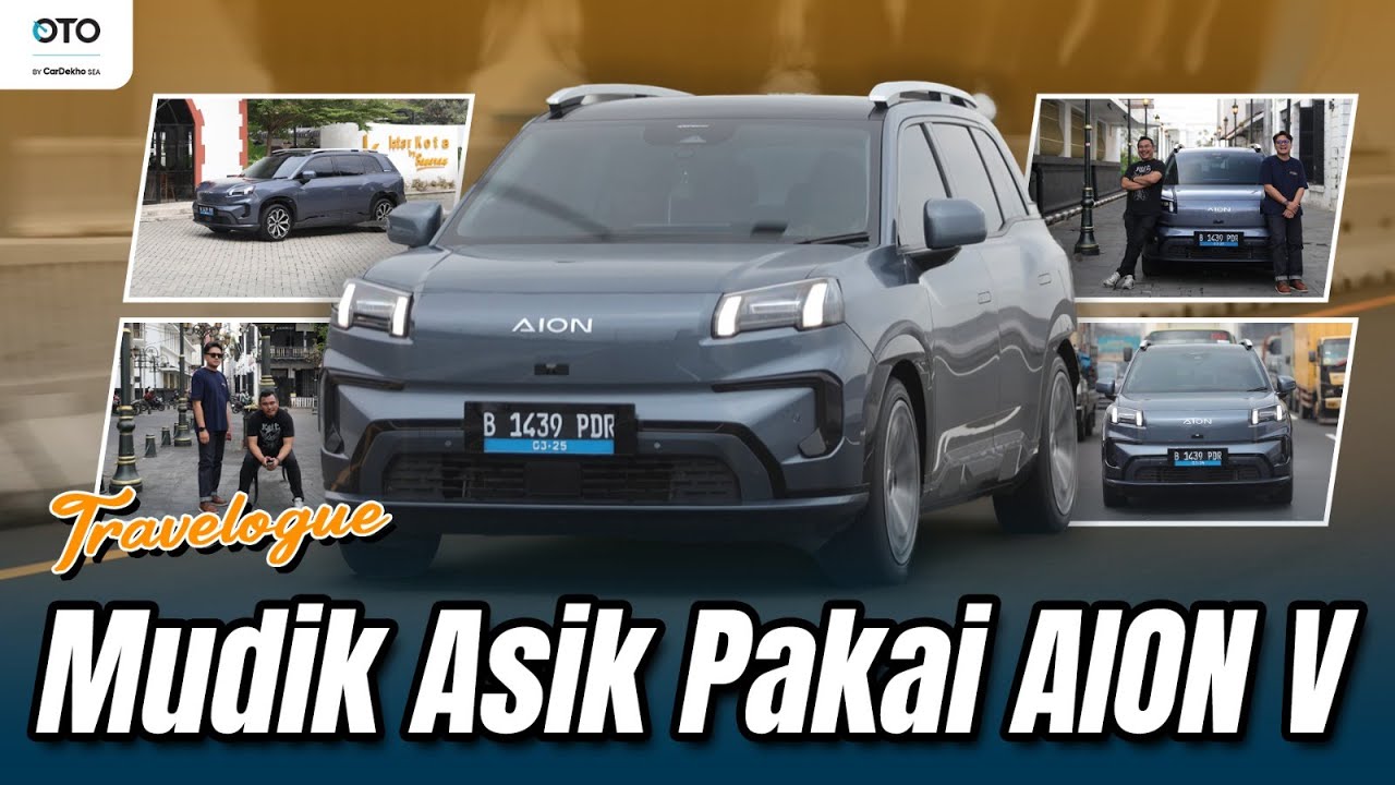CEK JALUR TOL JAKARTA-SEMARANG BARENG AION V, MOBIL NYAMAN MUDIK AMAN