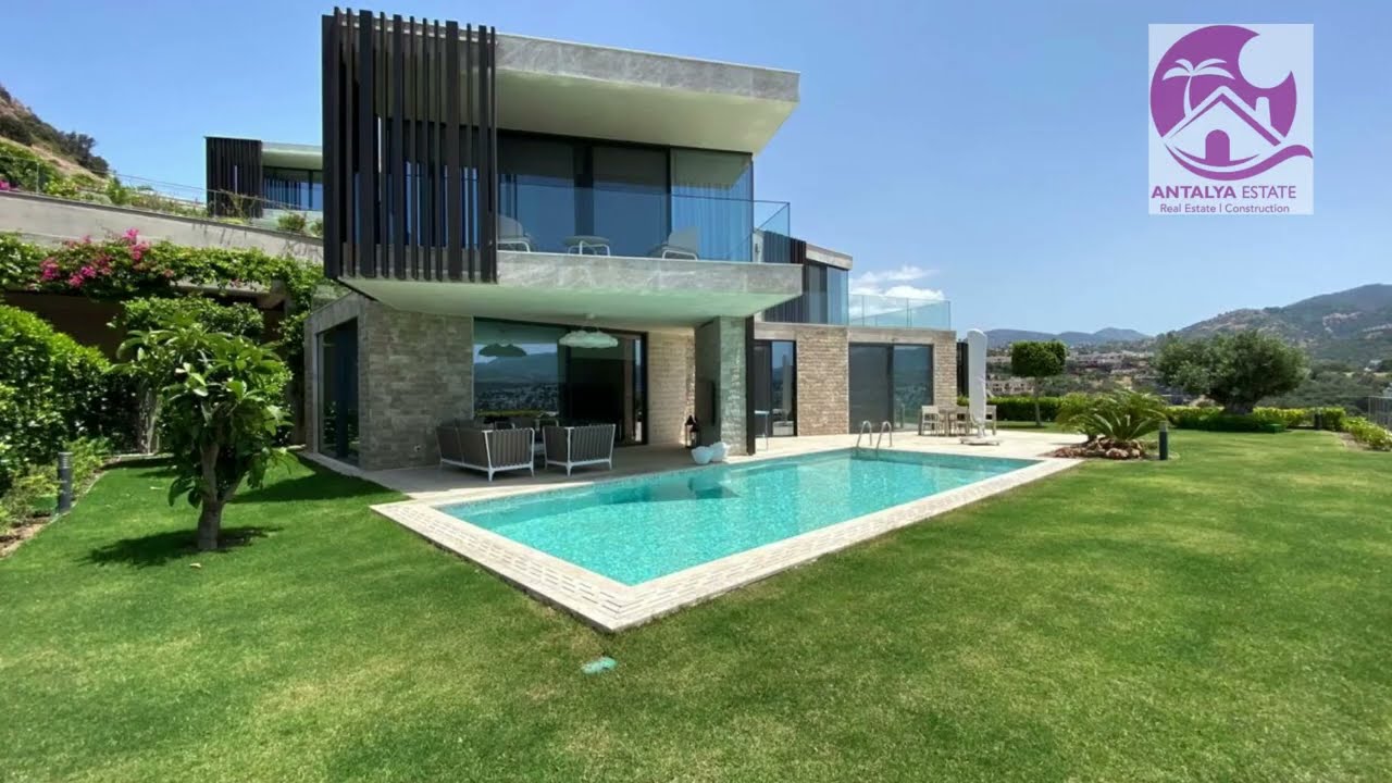Sea view villa for sale in Bodrum Turkey