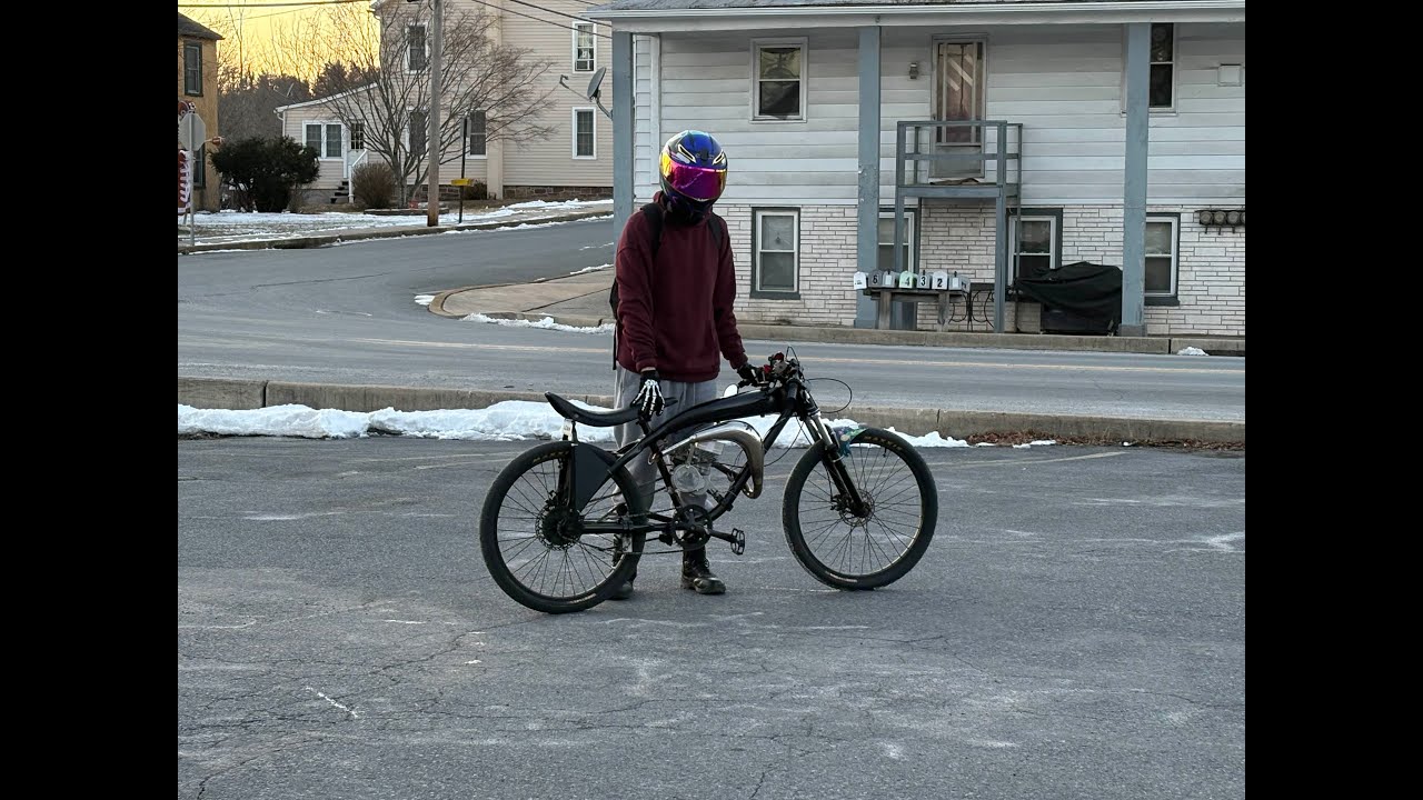 Menace 85 in the cold