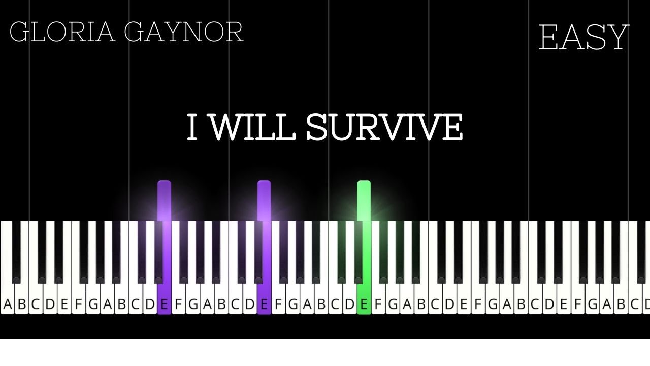 Gloria Gaynor - I Will Survive | ADVANCED Piano Tutorial