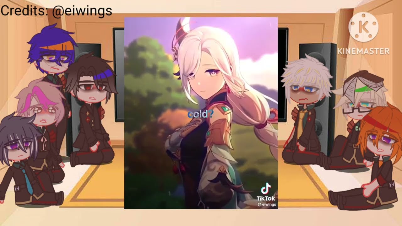 Obey Me! React to F!MC as Shenhe! (OM x Genshin){read desc.}